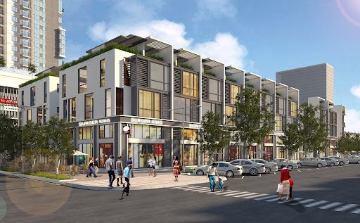 Bán căn góc shophouse hướng Nam gần quảng trường dãy Viễn Đông, mặt tiền rộng Vin Cổ Loa Đông Anh